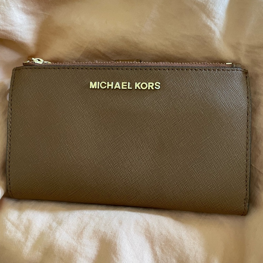 Michael Kors Large Double Zip Wallet Wristlet